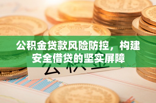 桑珠孜公积金贷款风险防控，构建安全借贷的坚实屏障
