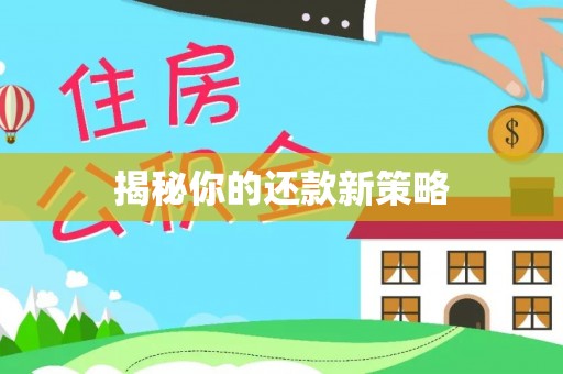 桑珠孜揭秘你的还款新策略