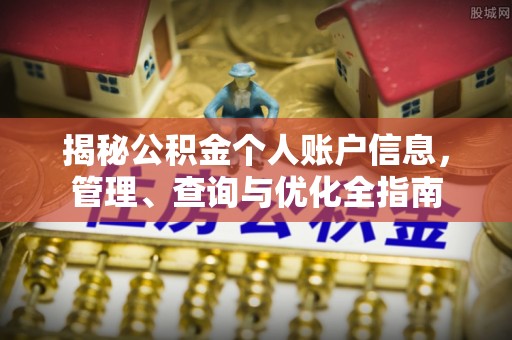 桑珠孜揭秘公积金个人账户信息，管理、查询与优化全指南