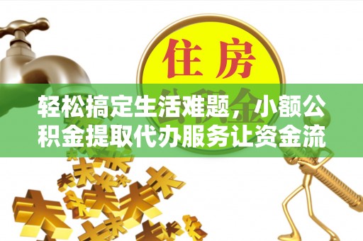 桑珠孜轻松搞定生活难题，小额公积金提取代办服务让资金流转更便捷