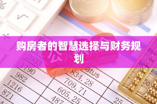 桑珠孜购房者的智慧选择与财务规划
