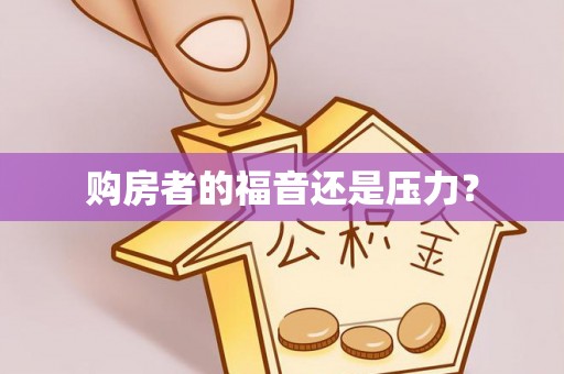 桑珠孜购房者的福音还是压力？