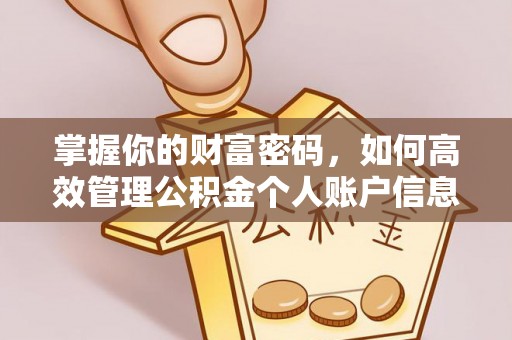 桑珠孜掌握你的财富密码，如何高效管理公积金个人账户信息