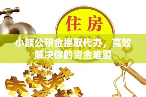 桑珠孜小额公积金提取代办，高效解决你的资金难题