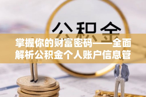 桑珠孜掌握你的财富密码——全面解析公积金个人账户信息管理与优化