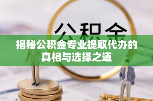 桑珠孜揭秘公积金专业提取代办的真相与选择之道