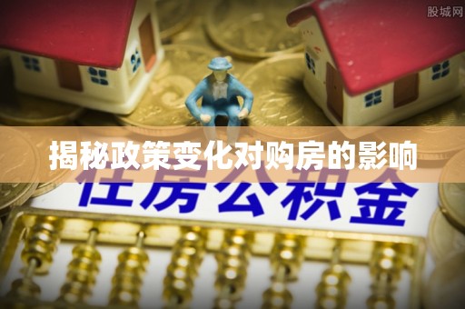 桑珠孜揭秘政策变化对购房的影响