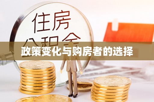 桑珠孜政策变化与购房者的选择