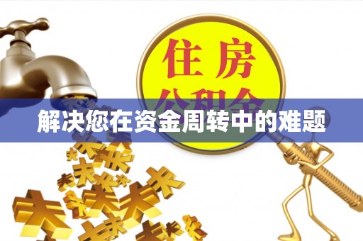 桑珠孜解决您在资金周转中的难题