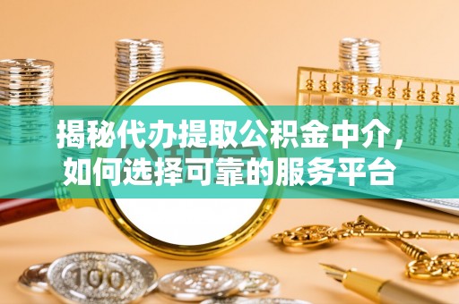 桑珠孜揭秘代办提取公积金中介，如何选择可靠的服务平台