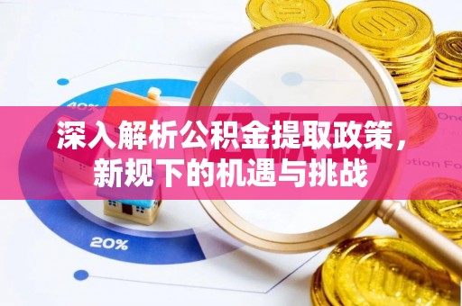 桑珠孜深入解析公积金提取政策，新规下的机遇与挑战