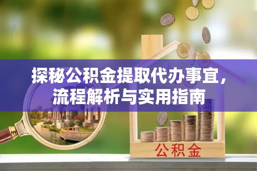 桑珠孜探秘公积金提取代办事宜，流程解析与实用指南