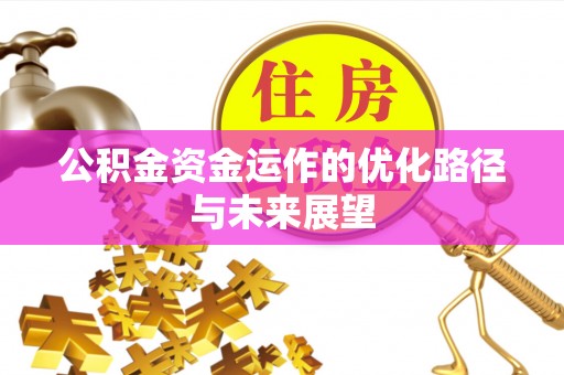 桑珠孜公积金资金运作的优化路径与未来展望