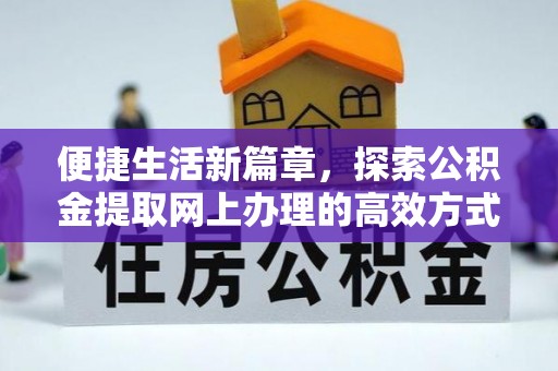桑珠孜便捷生活新篇章，探索公积金提取网上办理的高效方式