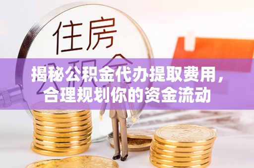 桑珠孜揭秘公积金代办提取费用，合理规划你的资金流动