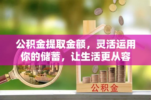 桑珠孜公积金提取金额，灵活运用你的储蓄，让生活更从容