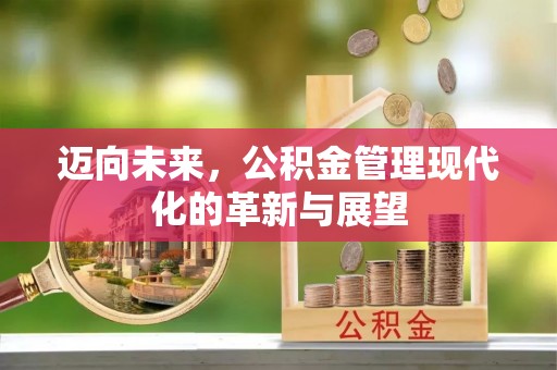 桑珠孜迈向未来，公积金管理现代化的革新与展望
