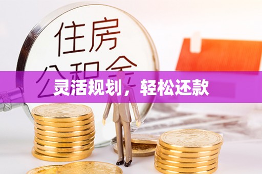 桑珠孜灵活规划，轻松还款