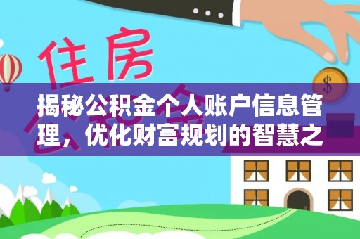 桑珠孜揭秘公积金个人账户信息管理，优化财富规划的智慧之选
