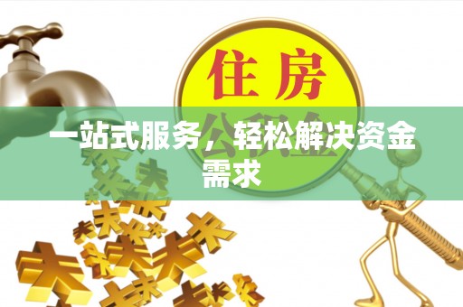桑珠孜一站式服务，轻松解决资金需求